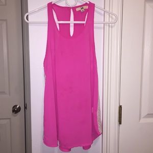 Hot pink boutique blouse